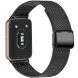 Ремінець Deexe Milanese Bracelet для Samsung Galaxy Fit 3 - Black (349030B). Фото 1 з 6