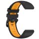 Ремінець Deexe Modern Strap для годинників Garmin з шириною кріплення QuickFit 20mm - Black / Orange (270816OB). Фото 2 з 7