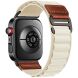 Ремінець Deexe Nylon Leather для Huawei Watch 5 / Fit 5 Pro / Fit 4 / Fit 4 Pro / Fit 3 - Starlight (423701SG). Фото 1 з 7