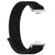 Ремешок Deexe Nylon Loop для Huawei Watch Fit 3 - Official Black (357104OB). Фото 2 из 7