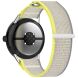 Ремешок Deexe Nylon Strap для Google Pixel Watch 3 (45mm) - Yellow / Grey (380702YH). Фото 1 из 6