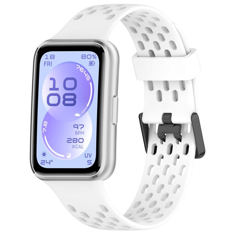 Ремешок Deexe Ocean Strap для Huawei Band 11 Pro / Band 11 - White (410604W) Ремешок Deexe Ocean Strap для Huawei Band 11 Pro / Band 11 - White: фото 4 из 9