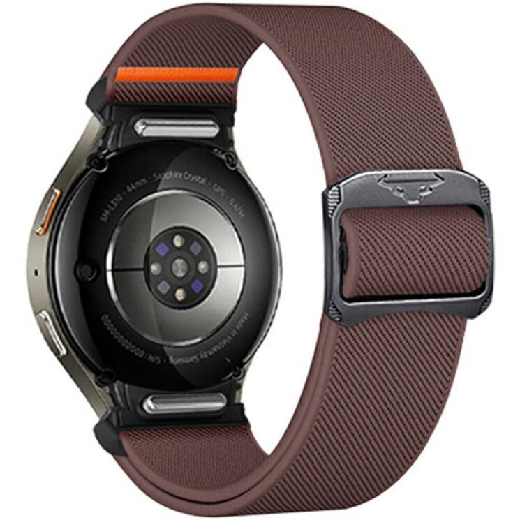 Ремінець Deexe Orbit Flex для Samsung Galaxy Watch 4 / 5 / 6 / 7 / FE (40mm) - Purple: фото 1 з 5