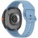 Ремінець Deexe Silicone Band для Samsung Galaxy Watch 8 (40/44mm) / 8 Classic - Grey / Blue (384190HL). Фото 1 з 7