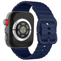 Ремешок Deexe Silicone Fit для Huawei Watch Fit 3 / Fit 4 / Fit 4 Pro - Midnight Blue: фото 1 из 4