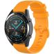 Ремешок Deexe Silicone Watchband для Huawei Watch GT 3 (46mm) - Yellow (291709Y). Фото 2 из 8