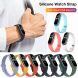 Ремешок Deexe Silicone Wrist для Xiaomi Mi Band 5 / Mi Band 6 / Mi Band 7 - Blue (229502L). Фото 3 из 11