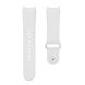 Ремешок Deexe Soft Touch для часов с шириной крепления 20мм - White (895426W). Фото 3 из 4