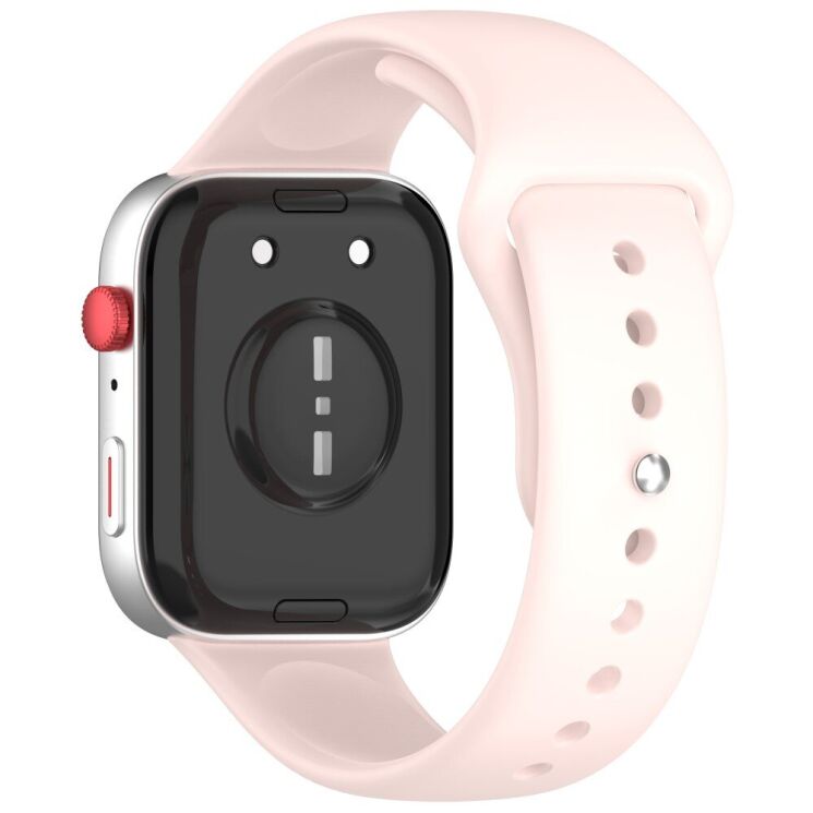 Ремінець Deexe Soft Touch для Huawei Watch Fit 3 - Pink: фото 1 з 7