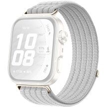 Ремешок Deexe Soft Weave для Huawei Watch Fit 4 Pro / Fit 4 / Fit 3 - Grey: фото 1 из 5