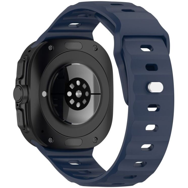 Ремешок Deexe Sport Series для Samsung Galaxy Watch Ultra (47mm) - Midnight Blue: фото 1 из 6
