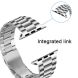 Ремінець Deexe Stainless Steel для Apple Watch 42 (Series 10) / 41 / 40 / SE 40 / 38 - Silver (251849S). Фото 4 з 8