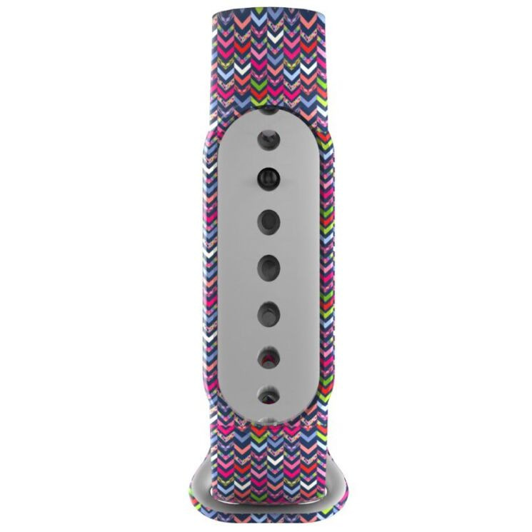 Ремешок Deexe Style Strap для Xiaomi Mi Band 5 / Mi Band 6 - Wave Stripe: фото 5 из 5