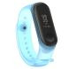 Ремешок Deexe Translucent Strap для Xiaomi Mi Band 5 / 6 - Transparent Blue (229525L). Фото 3 из 4