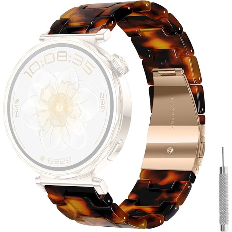 Ремінець для годинника Reframe Amberline для годинників з шириною кріплення 22мм - Tortoiseshell: фото 1 з 8