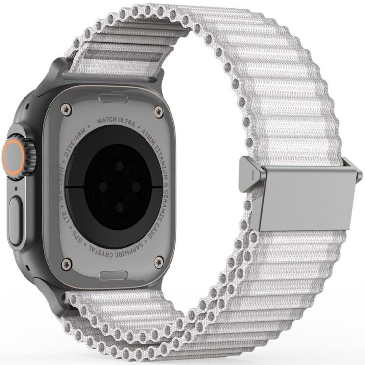 Ремешок DUX DUCIS YC Series для Apple Watch 42 / 44 / SE 44 / 45 / Ultra / Ultra 2 (49mm) - White: фото 1 из 9