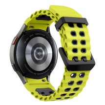 Ремінець KALEBOL Ocean Strap для Samsung Galaxy Watch 4 / 4 Classic / 5 / 5 Pro / 6 / 6 Classic / 7 / FE - Lime / Grey: фото 1 з 9