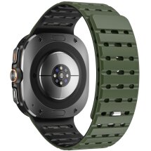 Ремінець Reframe Sport Band для Samsung Galaxy Watch Ultra (47mm) / Ultra (2025) - Army Green / Black: фото 1 з 5