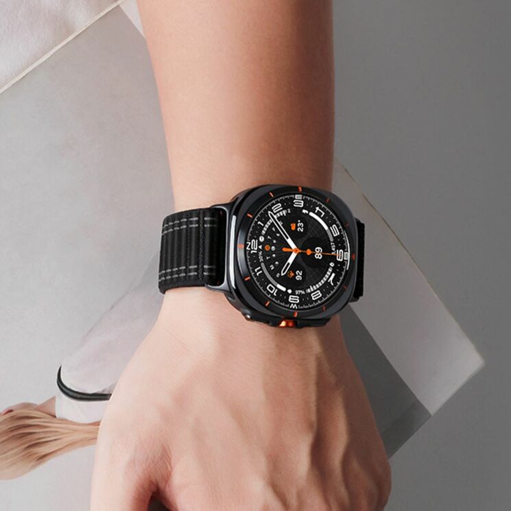 Ремешок Reframe Trek Band для Samsung Galaxy Watch Ultra (47mm) / Ultra (2025) - Black: фото 4 из 5