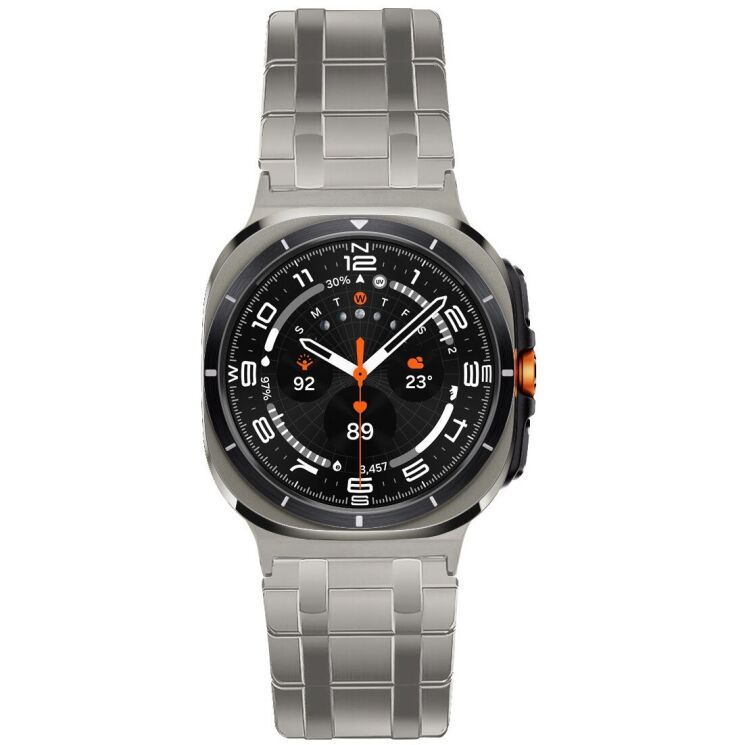 Ремешок Reframe Vega для Samsung Galaxy Watch 8 (40/44mm) / 8 Classic - Titanium (384187T) Ремешок Reframe Vega для Samsung Galaxy Watch 8 (40/44mm) / 8 Classic - Titanium: фото 3 из 4