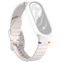 Ремешок Reframe Wavy Pattern для Xiaomi Mi Smart Band 8 / 9 / 10 - Starlight: фото 1 из 12