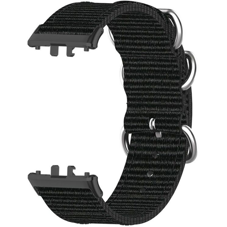 Ремешок UniCase Nylon Braslet для Samsung Galaxy Fit 3 - Black: фото 5 из 6