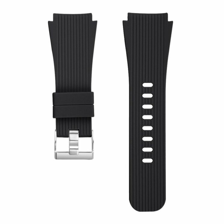 Ремешок UniCase Original Style для Samsung Galaxy Watch 46mm / Watch 3 45mm / Gear S3 - Black: фото 7 из 8