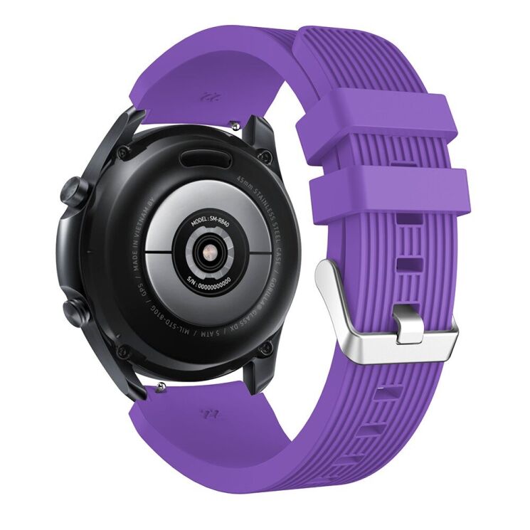 Ремешок UniCase Soft Line для Samsung Galaxy Watch 3 (45mm) - Purple: фото 1 из 4