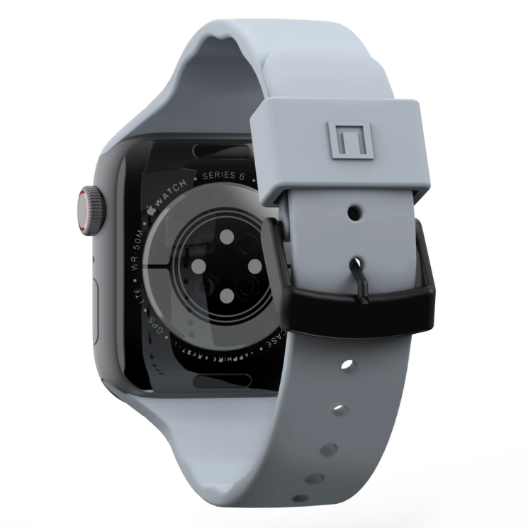 Ремешок URBAN ARMOR GEAR (UAG) [U] Aurora для Apple Watch 46 / 45 / 44 / SE 44 / 42 (Series 1-3) / Ultra / Ultra 2 - Soft Blue: фото 5 из 8