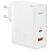 Сетевое зарядное устройство Baseus GaN5 Pro Fast Charger C+U 100W + кабель Type-C to Type-C (100W, 1m) CCGP090202 - White: фото 1 из 27