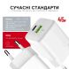 Сетевое зарядное устройство Intaleo INT-TCGN452CA 45W GaN (USB + Type-C) - White (995686W). Фото 5 из 8