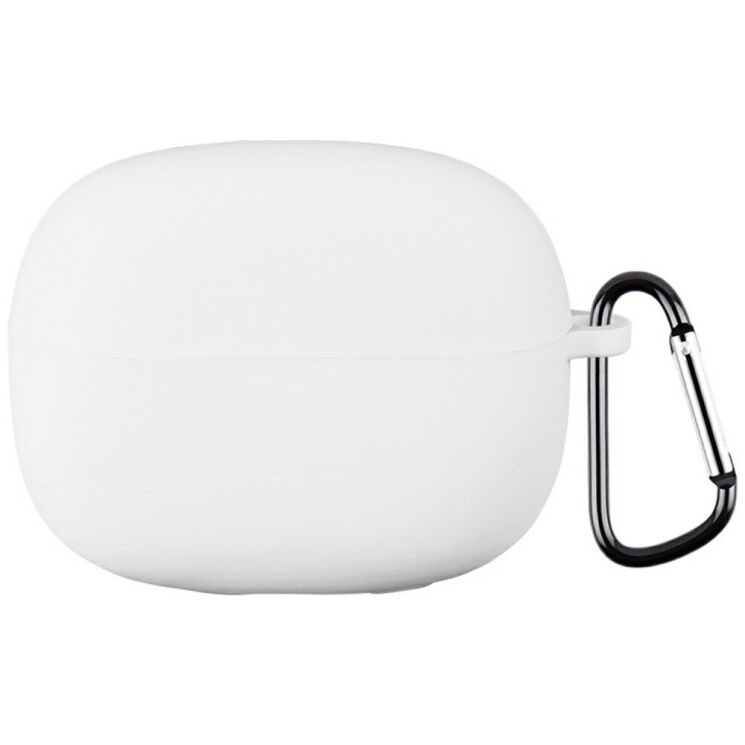 Силиконовый чехол Deexe Silicone Case (FH) для Xiaomi Redmi Buds 6 Pro - White: фото 1 из 8