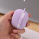 Силіконовий чохол Deexe Silicone Case (FH) для Xiaomi Redmi Buds 8 Pro - Purple (408301V). Фото 6 з 9