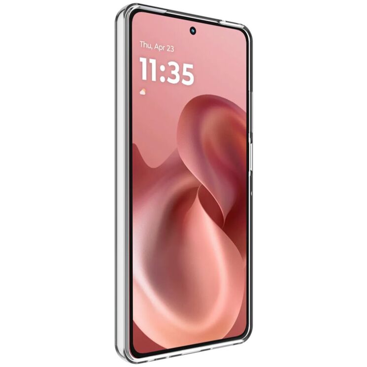 Силіконовий чохол IMAK UX-10 Series для Motorola Moto G86 Power - Transparent: фото 2 з 7