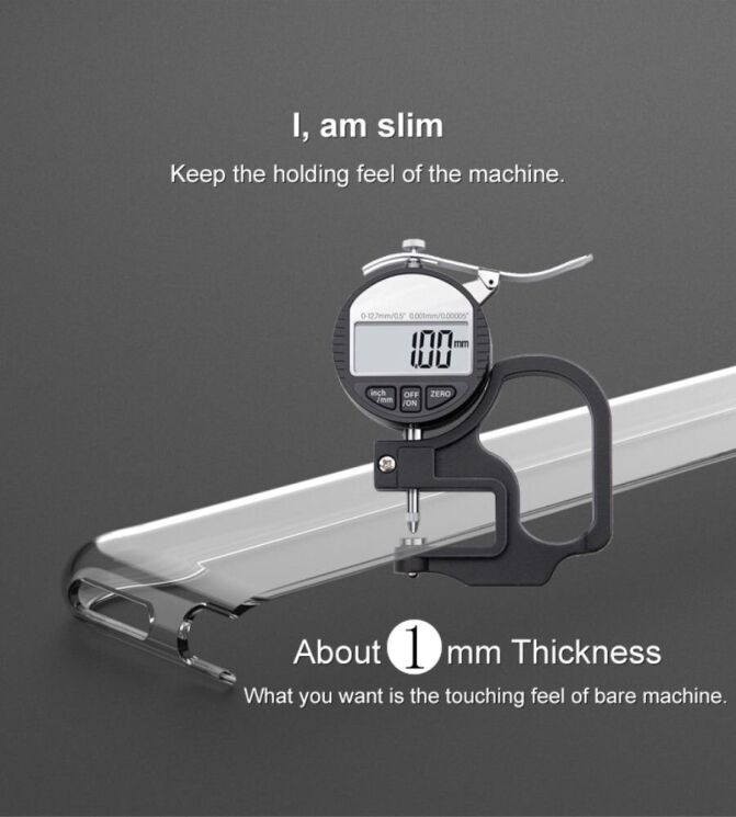 Силиконовый чехол IMAK UX-5 Series для Xiaomi 14T - Transparent: фото 6 из 7