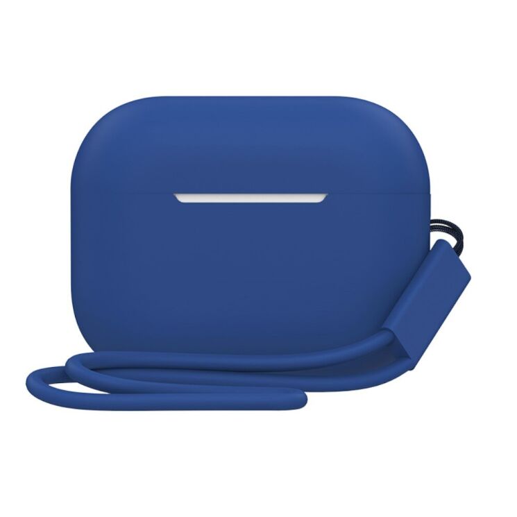 Силіконовий чохол UniCase Silicone Sleeve для Apple AirPods Pro 2 - Midnight Blue: фото 1 з 7