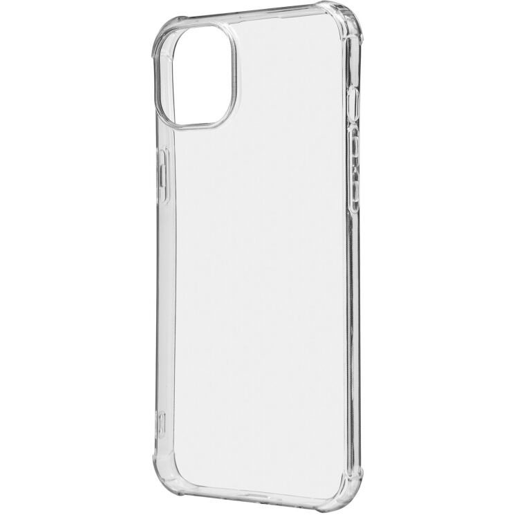 Силиконовый (TPU) чехол ArmorStandart Air Force для Apple iPhone 15 Plus - Transparent: фото 1 из 3