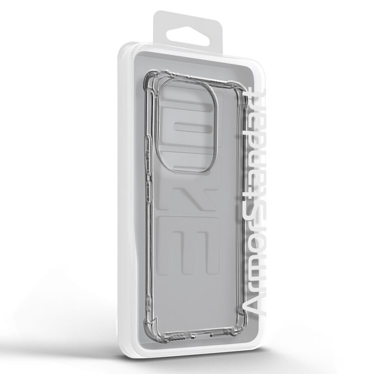 Силиконовый (TPU) чехол ArmorStandart Air Force для Xiaomi Poco F6 - Transparent: фото 6 из 6