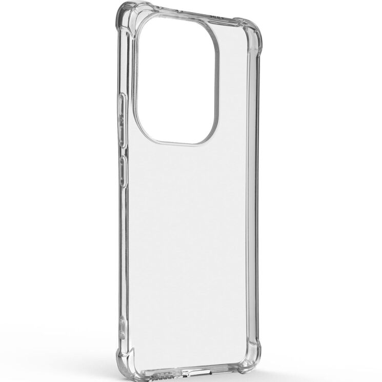 Силиконовый (TPU) чехол ArmorStandart Air Force для Xiaomi Poco F6 - Transparent: фото 2 из 6