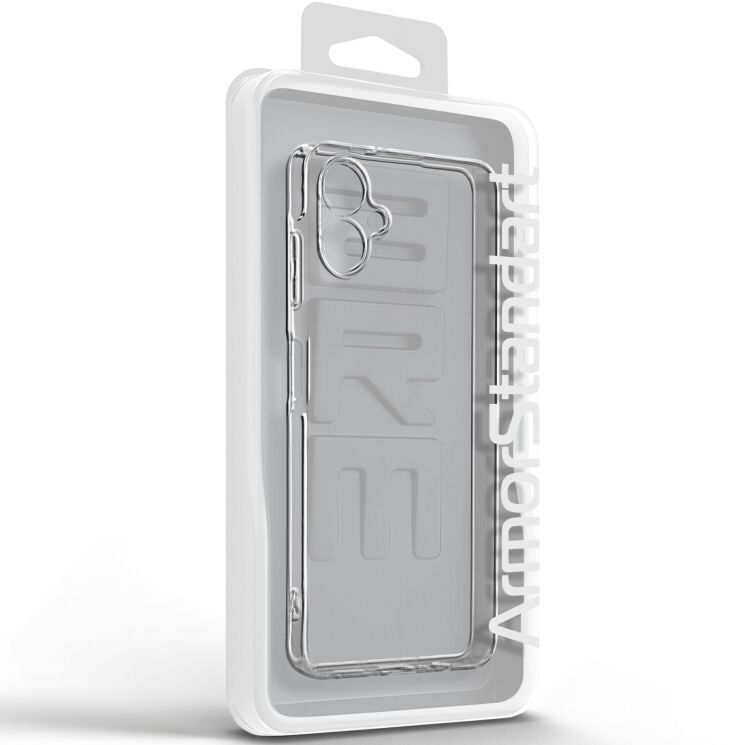 Силиконовый (TPU) чехол ArmorStandart Air Series для Samsung Galaxy A06 (A065) - Transparent: фото 3 из 6