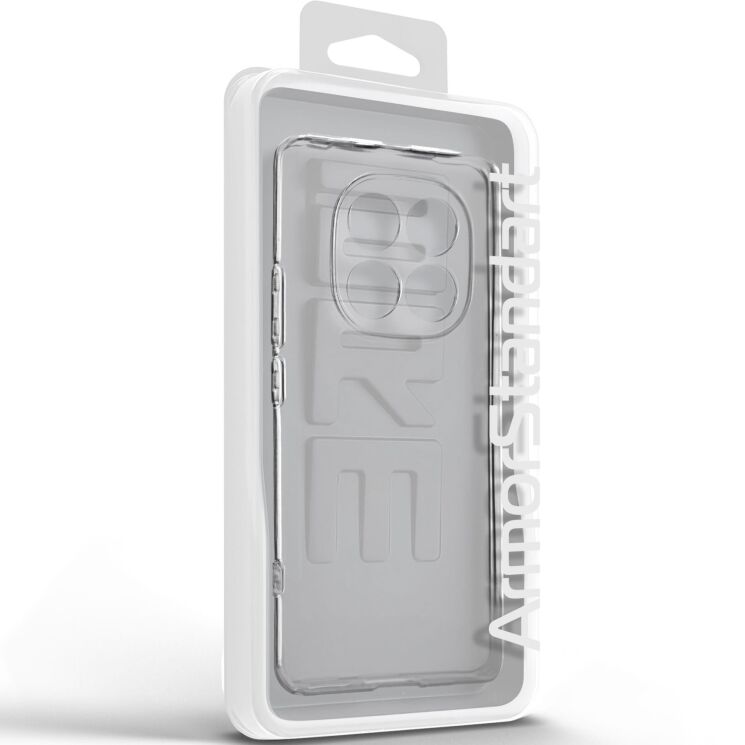 Силиконовый (TPU) чехол ArmorStandart Air Series для Xiaomi Redmi Note 15 (4G/5G) / Poco M8 5G - Transparent: фото 3 из 6