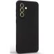 Силиконовый (TPU) чехол ArmorStandart Matte Slim Fit для Samsung Galaxy A56 (A566) - Black (372143B). Фото 2 из 5