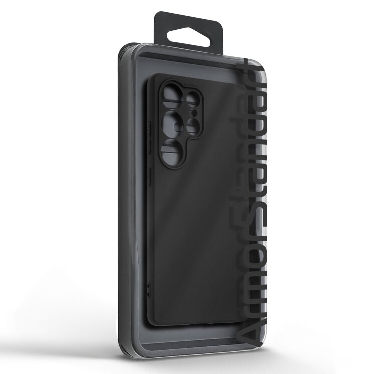 Силиконовый (TPU) чехол ArmorStandart Matte Slim Fit для Samsung Galaxy S25 Ultra (S938) - Black: фото 5 из 5