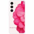 Силиконовый (TPU) чехол Deexe Life Style для Samsung Galaxy S23 Plus (S916) - Pink Flower (321120F)
