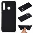 Силиконовый (TPU) чехол Deexe Matte Case для Huawei P30 Lite - Black (226138B)