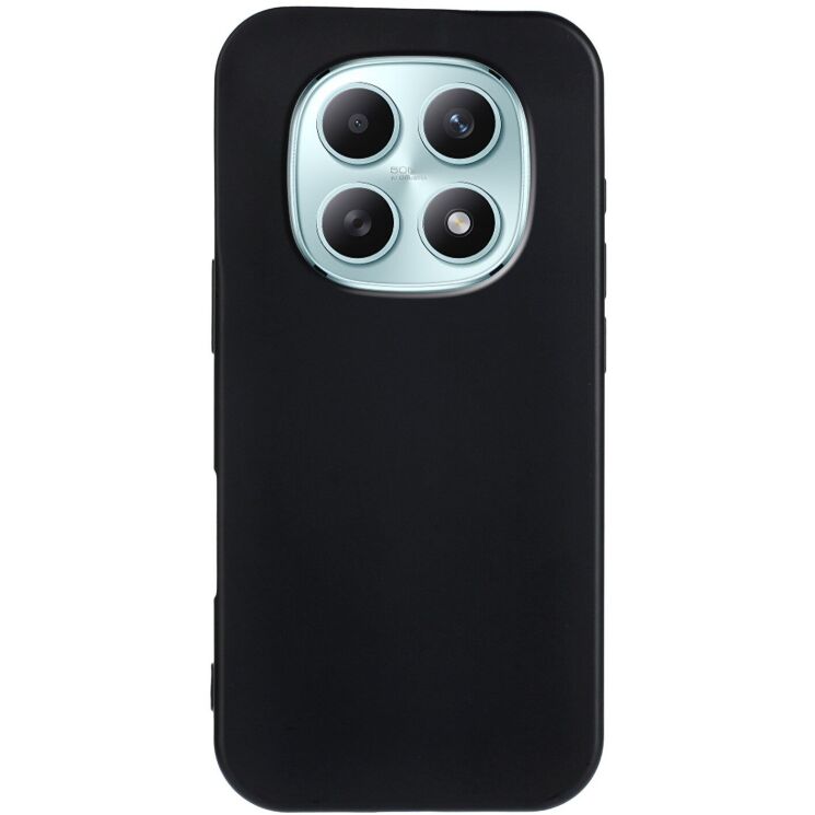 Силиконовый (TPU) чехол Deexe Matte Case для Xiaomi Redmi Note 15 5G / Poco M8 5G - Black: фото 2 из 7