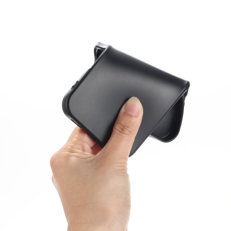 Силиконовый (TPU) чехол Deexe Matte Case для Xiaomi Redmi Note 15 5G / Poco M8 5G - Black: фото 6 из 7