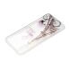 Силіконовий (TPU) чохол Deexe Pretty Glossy для ASUS Zenfone 5 (ZE620KL) - Eiffel Tower and Bicycle (147911E). Фото 4 з 6