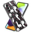 Силиконовый (TPU) чехол Deexe Pretty Glossy для Samsung Galaxy A15 (A155) - Alpacas (344822G)