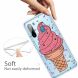Силіконовий (TPU) чохол Deexe Pretty Glossy для Samsung Galaxy A21 (A215) - Pink Ice Cream (256610L). Фото 3 з 4